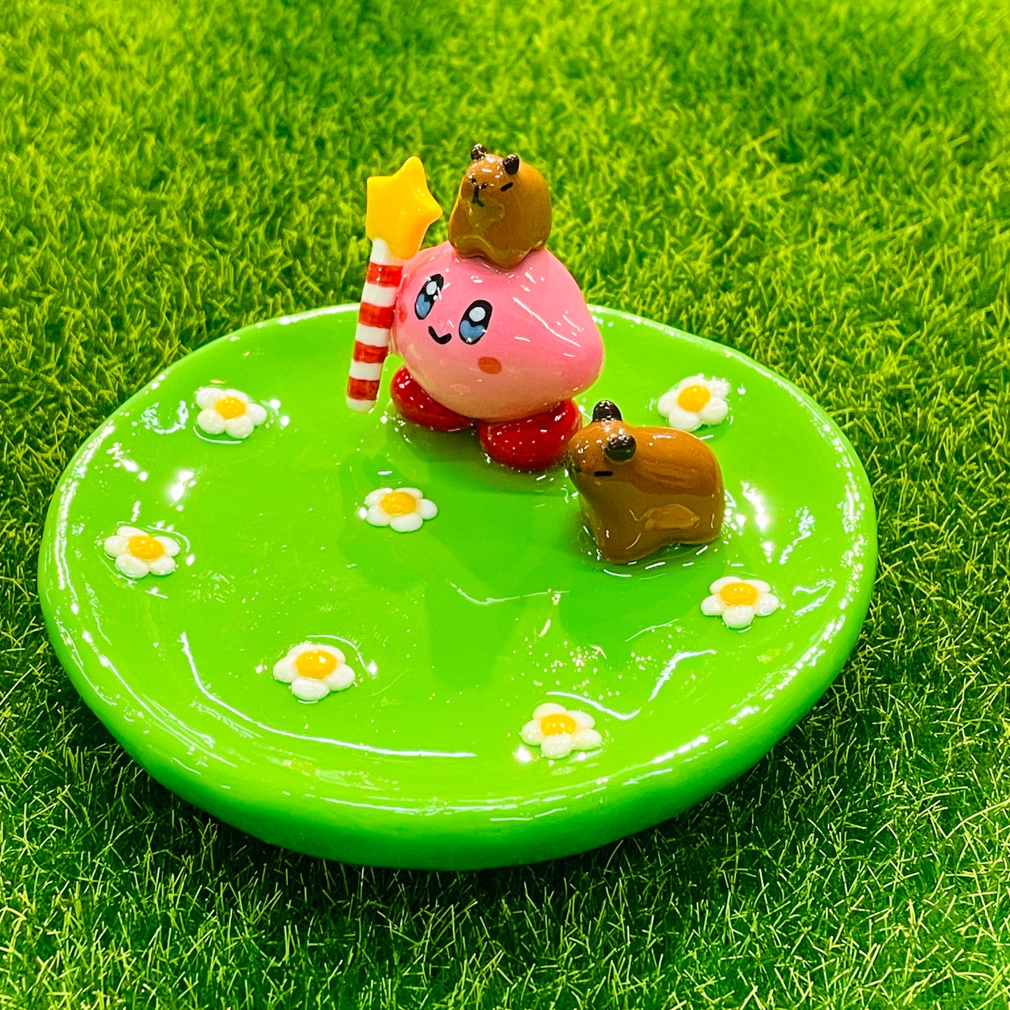 🌟Kirby&Capy Trinket Dish🌸