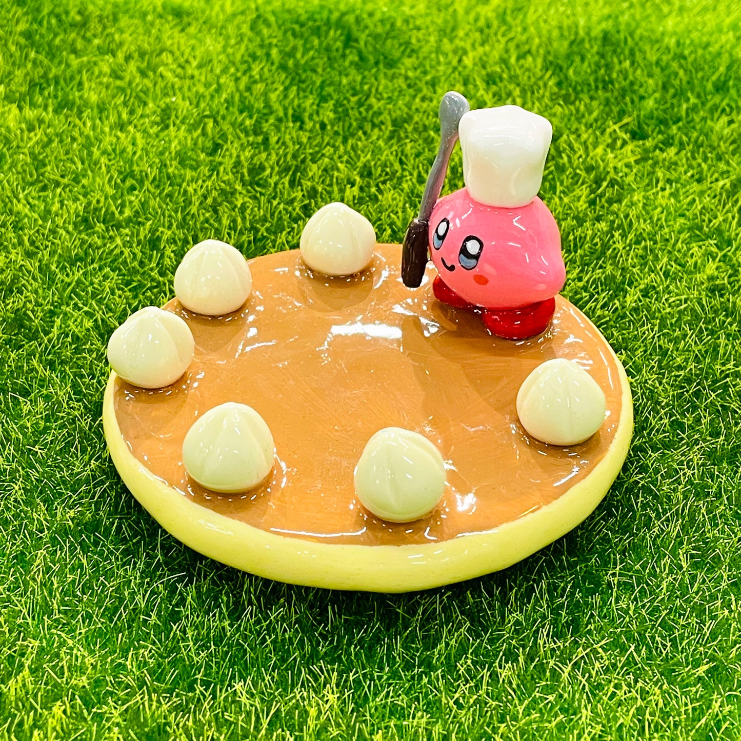 🥞 Chef Kirby on Pancake Trinket Dish🧑‍🍳