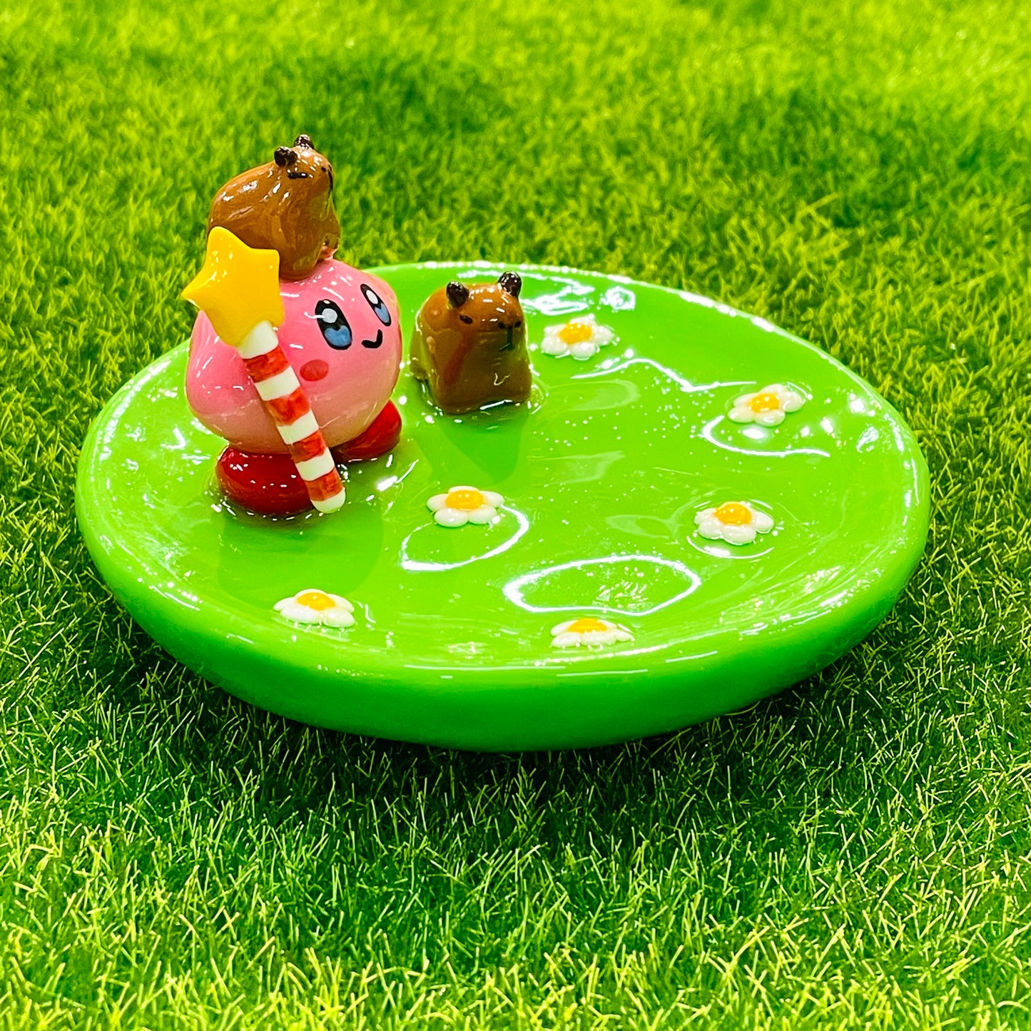 🌟Kirby&Capy Trinket Dish🌸