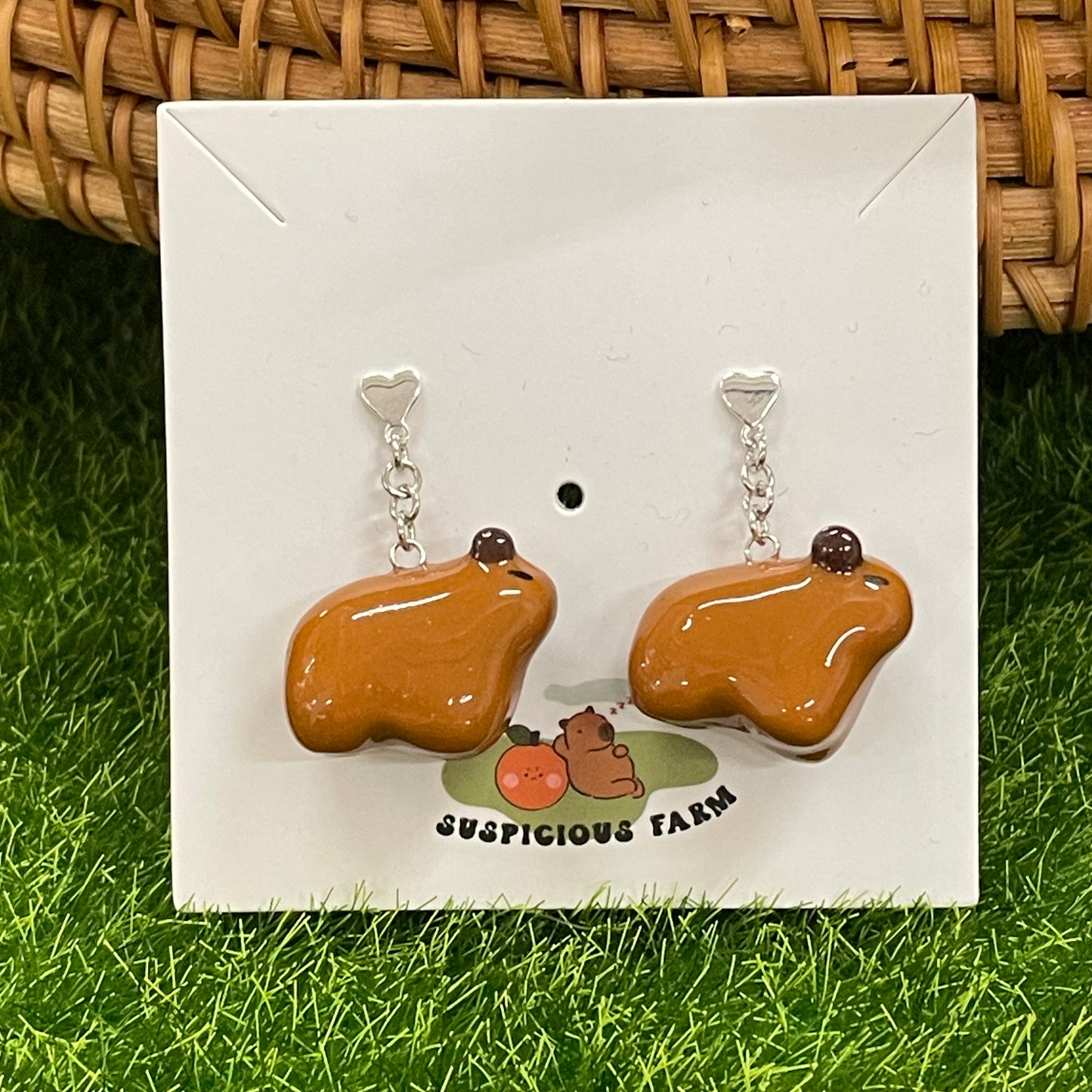 Capybara Earrings