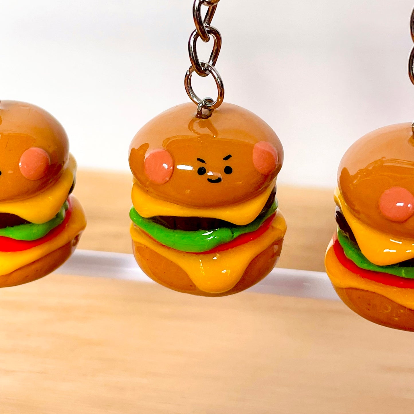 😋 Burger Keychains 🍔