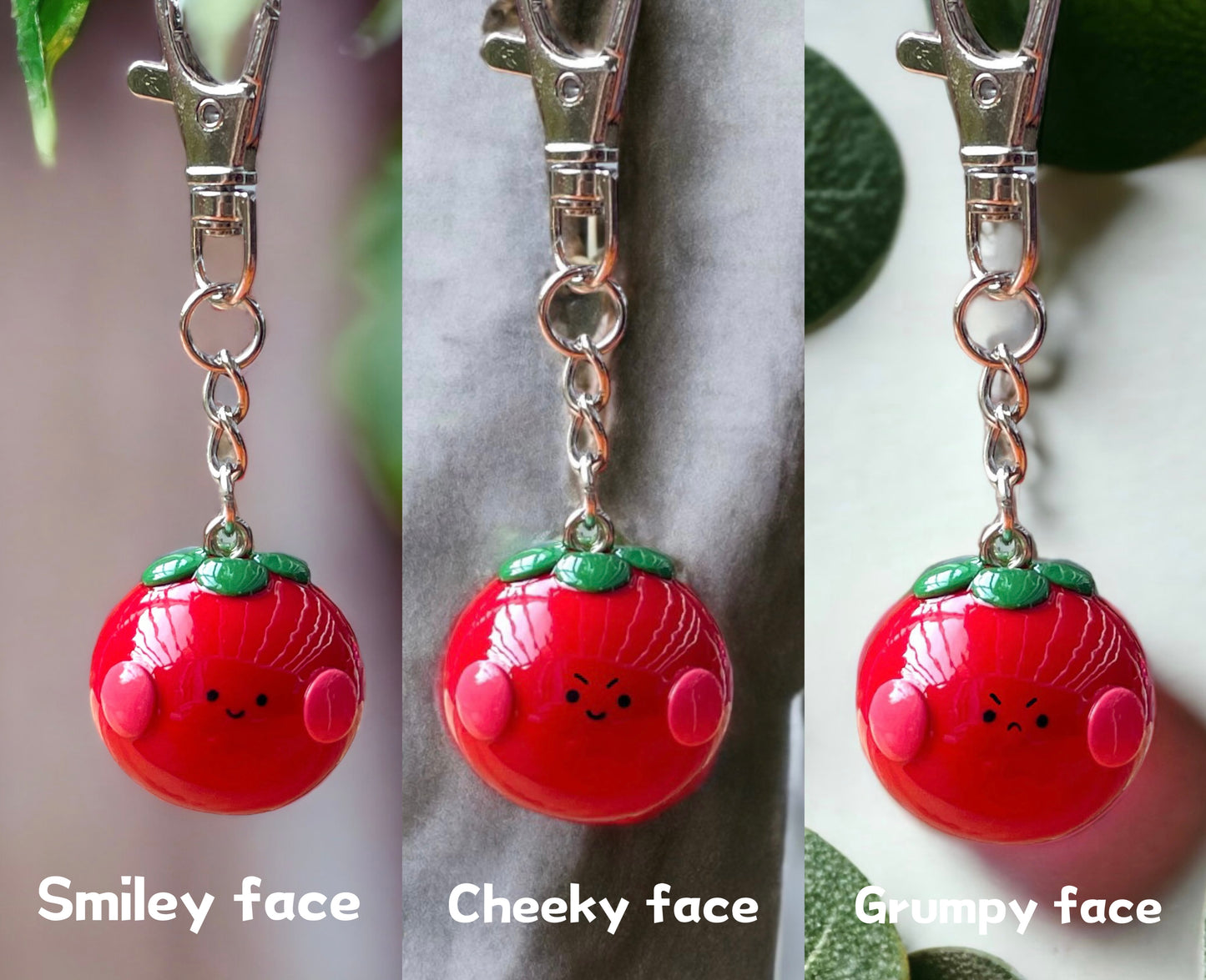 Tom the Tomato Keychain 🍅