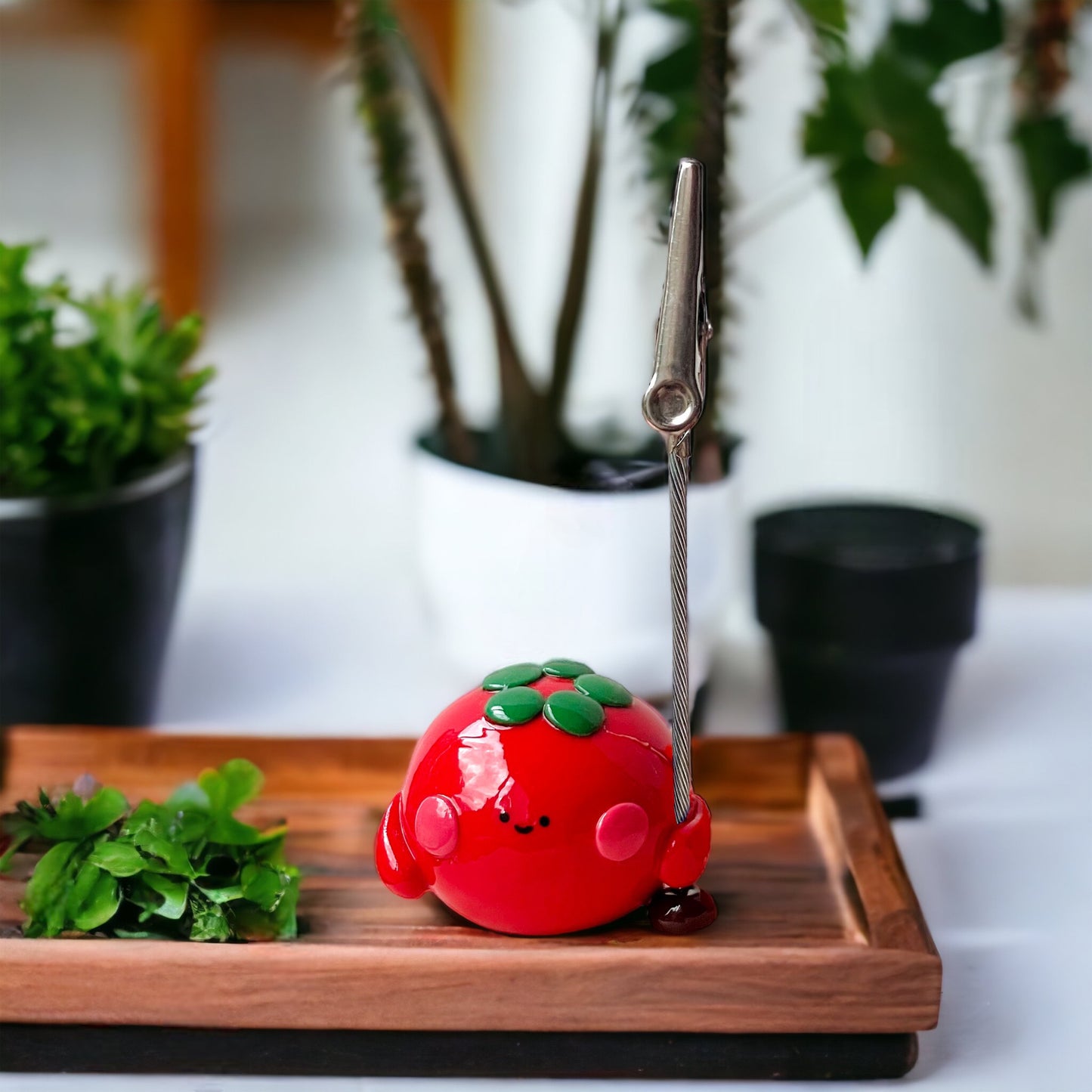 Tom the Tomato Memo Holder 🍅