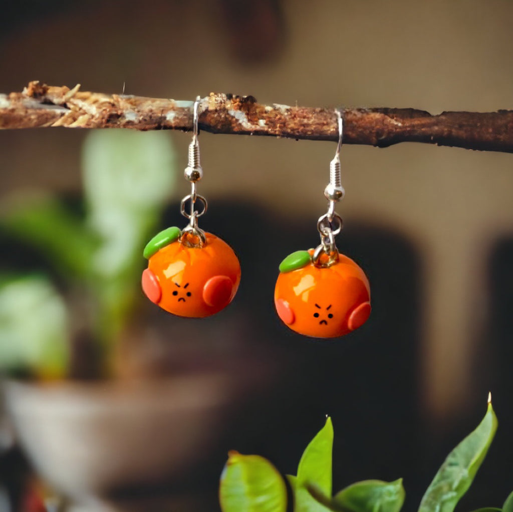 🧡 Oriana the Orange Earrings 🍊