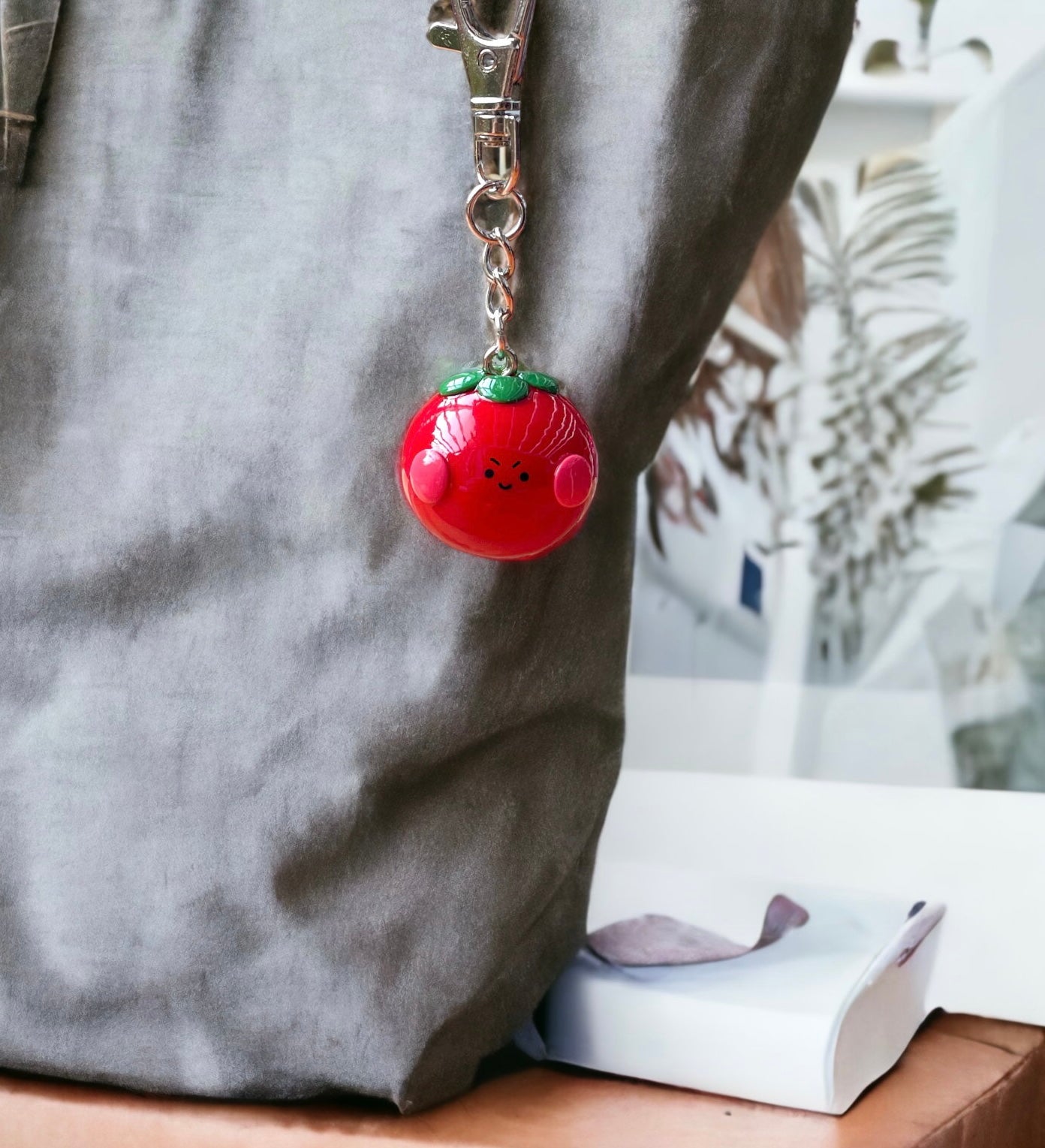 Tom the Tomato Keychain 🍅