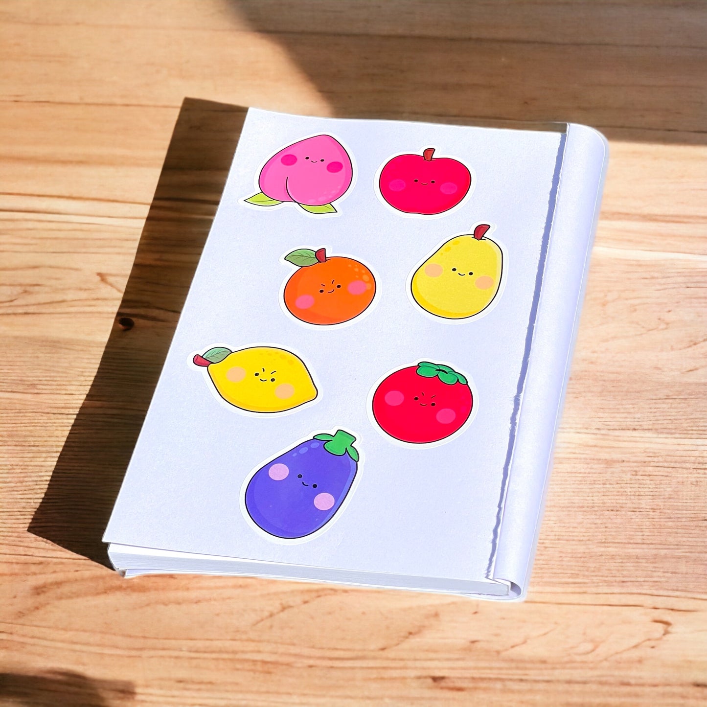 Fruity Family Stickers 😋 7 PCS