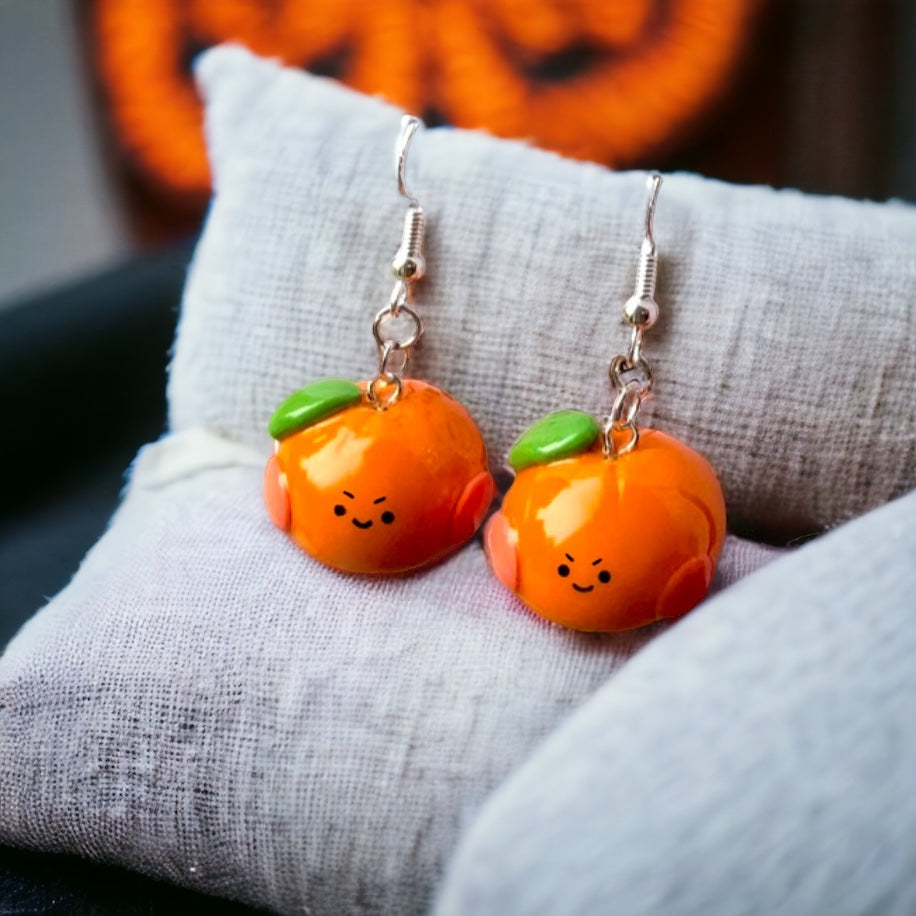 🧡 Oriana the Orange Earrings 🍊